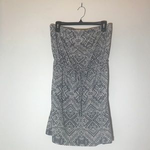 Strapless dress or pool coverup